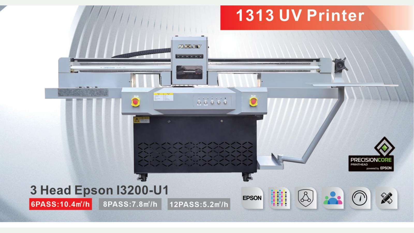 Audley UV1313 I3200-U1 Flatbed