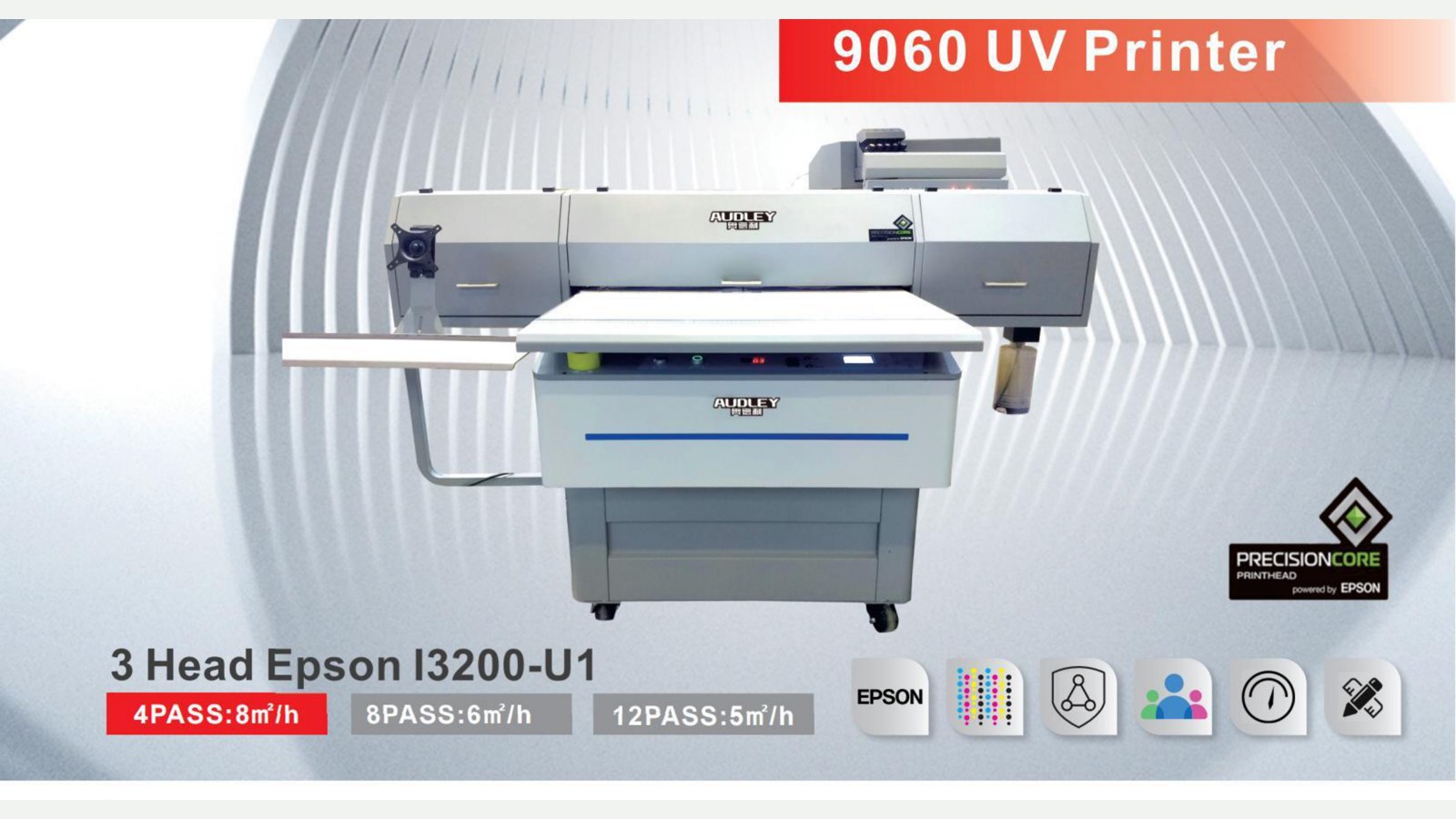 Audley UV9060 I3200-U1 Flatbed
