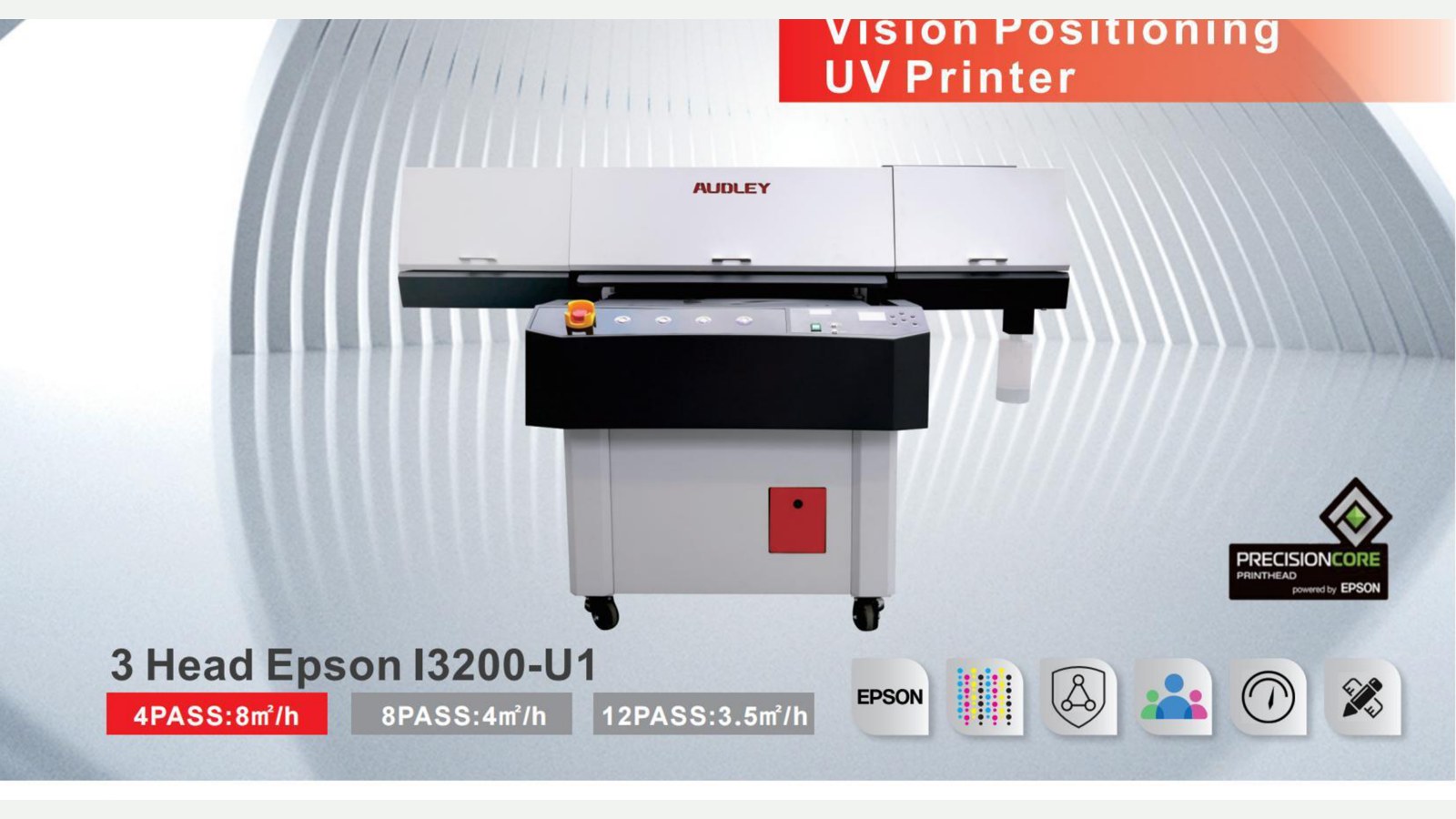 Audley Vision Positioning UV Printer